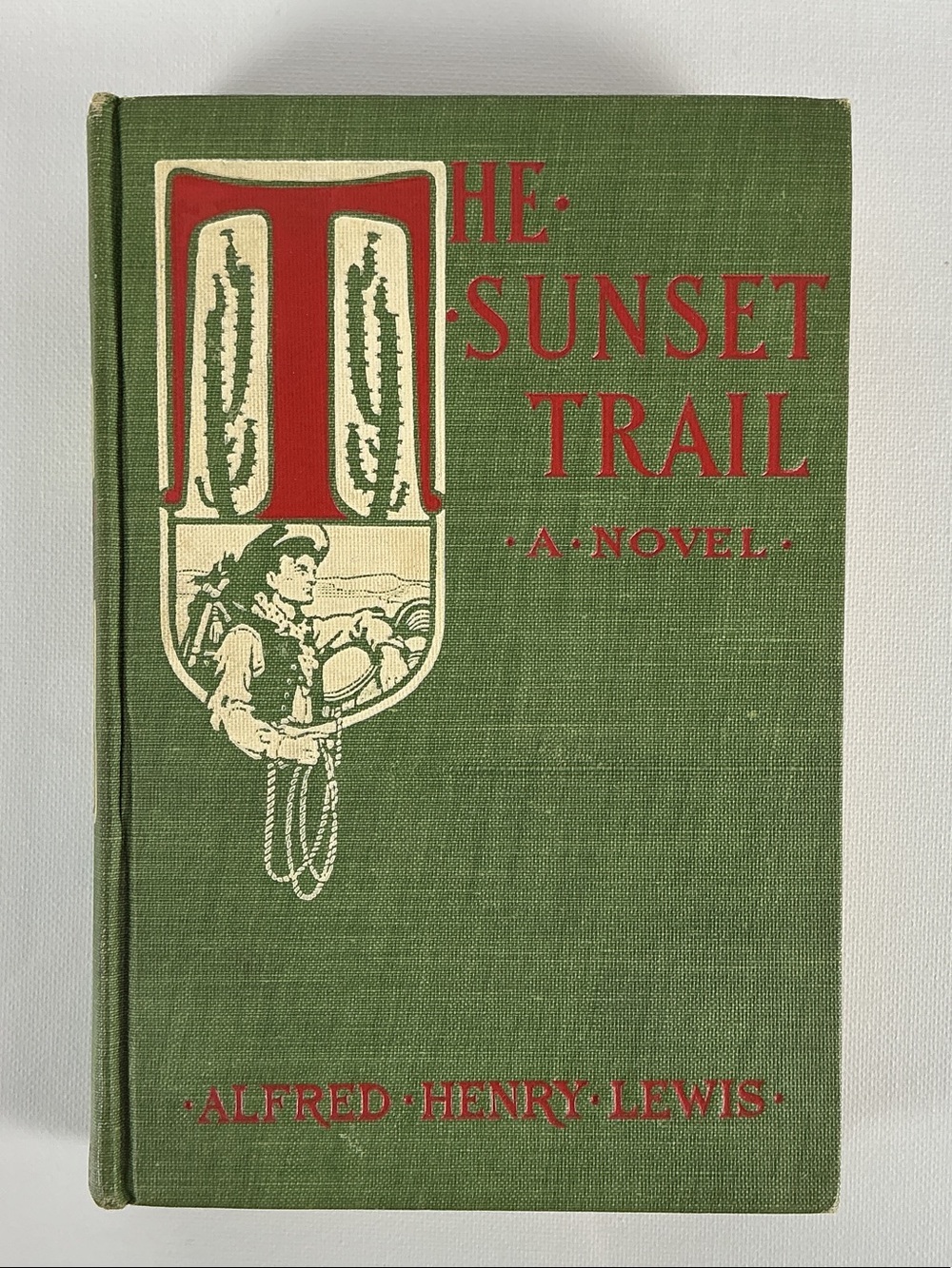 Grosset & Dunlap The Sunset Trail Antique Hardcover Book Alfred Henry Lewis
